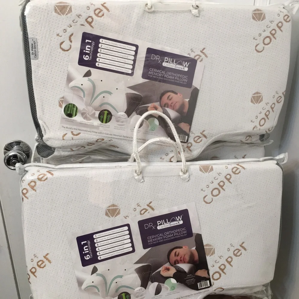 Dr. Pillow Carbon SnoreX Pillow. Cervical Orthopaedic memory foam pillow - Picture 12 of 12